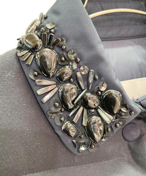 MONCLER（モンクレール）MONCLER (モンクレール) ALEXIS/カシミア混ダウンジャケット ネイビーの古着・服飾アイテム