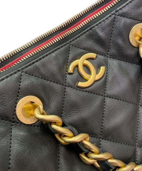 CHANEL（シャネル）CHANEL (シャネル) マトラッセ 2WAY ショルダーバッグ ブラックの古着・服飾アイテム