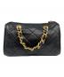 CHANEL (シャネル) マトラッセ 2WAY ショルダーバッグ ブラック：550000円