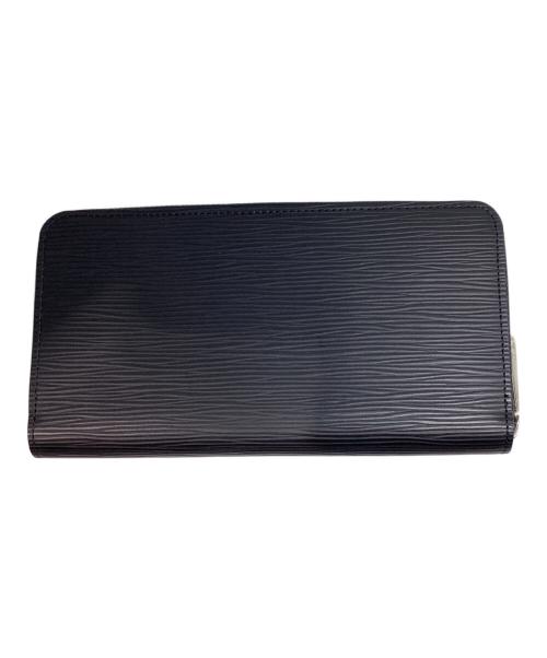 LOUIS VUITTON（ルイ ヴィトン）LOUIS VUITTON (ルイ ヴィトン) Epi Zippy Wallet（エピ/ジッピーウォレット） ノワールの古着・服飾アイテム