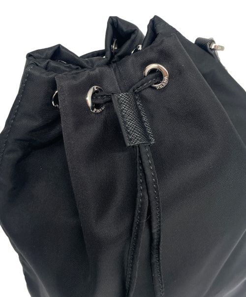 PRADA（プラダ）PRADA (プラダ) Re-Nylon ポーチ ブラックの古着・服飾アイテム