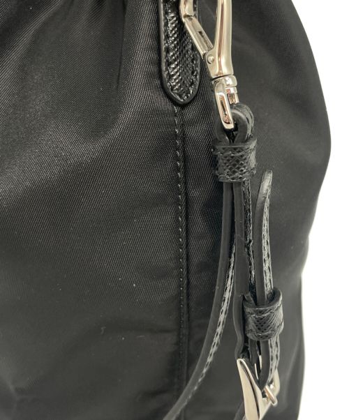 PRADA（プラダ）PRADA (プラダ) Re-Nylon ポーチ ブラックの古着・服飾アイテム