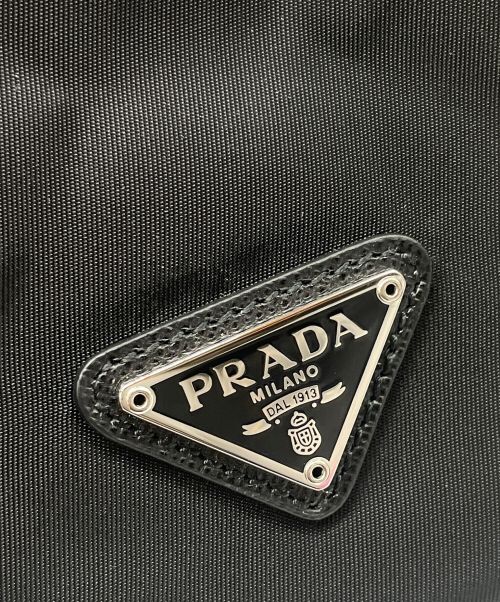 PRADA（プラダ）PRADA (プラダ) Re-Nylon ポーチ ブラックの古着・服飾アイテム