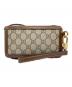 GUCCI (グッチ) インターロッキングG ミニバッグ ブラウン：120000円
