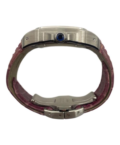 Cartier（カルティエ）Cartier (カルティエ) サントス 100 MM Ref.W20106X8 シルバー文字盤の古着・服飾アイテム