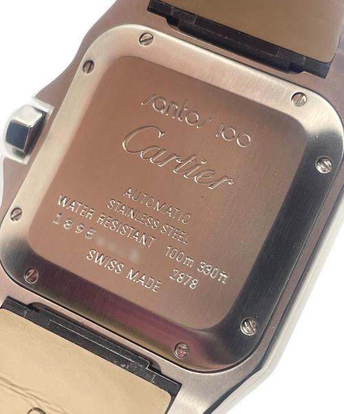 Cartier（カルティエ）Cartier (カルティエ) サントス 100 MM Ref.W20106X8 シルバー文字盤の古着・服飾アイテム