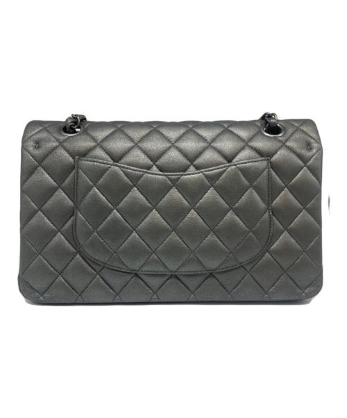 CHANEL（シャネル）CHANEL (シャネル) マトラッセ 25  ダブルフラップショルダーバッグ シルバー サイズ:25の古着・服飾アイテム