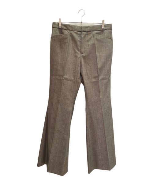 GUCCI（グッチ）GUCCI (グッチ) テーラードジャケット/スラックスフレアパンツ/セットアップ ブラウン サイズ:52R/50の古着・服飾アイテム