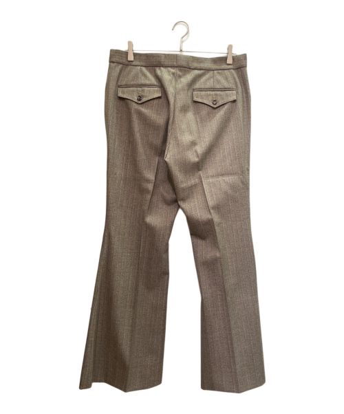 GUCCI（グッチ）GUCCI (グッチ) テーラードジャケット/スラックスフレアパンツ/セットアップ ブラウン サイズ:52R/50の古着・服飾アイテム