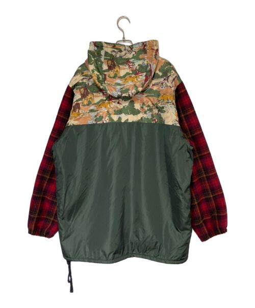 GUCCI（グッチ）GUCCI (グッチ) Nylon Jacket with Feline Print マルチカラー サイズ:48の古着・服飾アイテム