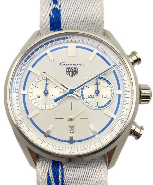 TAG Heuer（タグ・ホイヤー）TAG Heuer (タグホイヤー) カレラ キャリバー ホイヤー02 ホワイト サイズ:42の古着・服飾アイテム