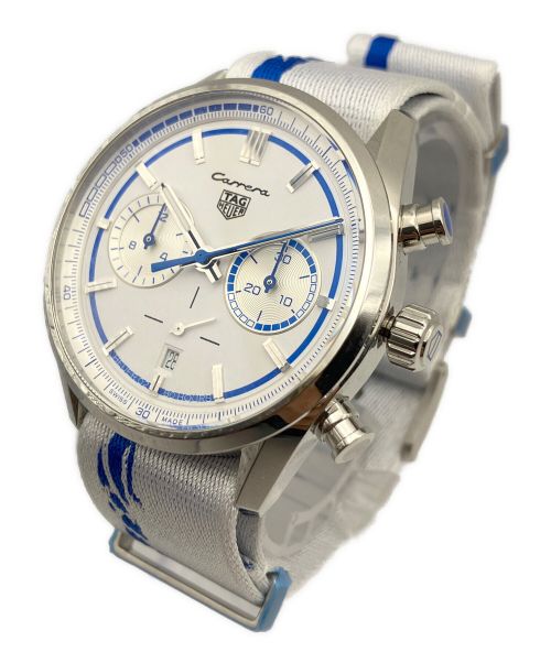 TAG Heuer（タグ・ホイヤー）TAG Heuer (タグホイヤー) カレラ キャリバー ホイヤー02 ホワイト サイズ:42の古着・服飾アイテム