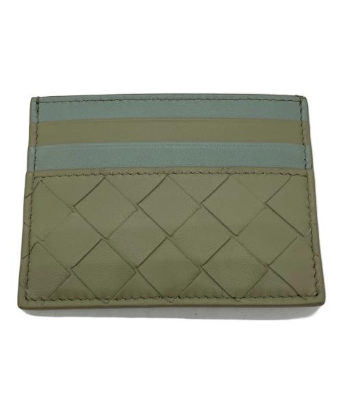 BOTTEGA VENETA（ボッテガベネタ）BOTTEGA VENETA (ボッテガベネタ) カードケース グリーンの古着・服飾アイテム