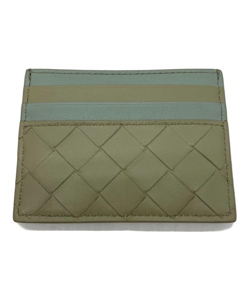 BOTTEGA VENETA（ボッテガベネタ）BOTTEGA VENETA (ボッテガベネタ) カードケース グリーンの古着・服飾アイテム