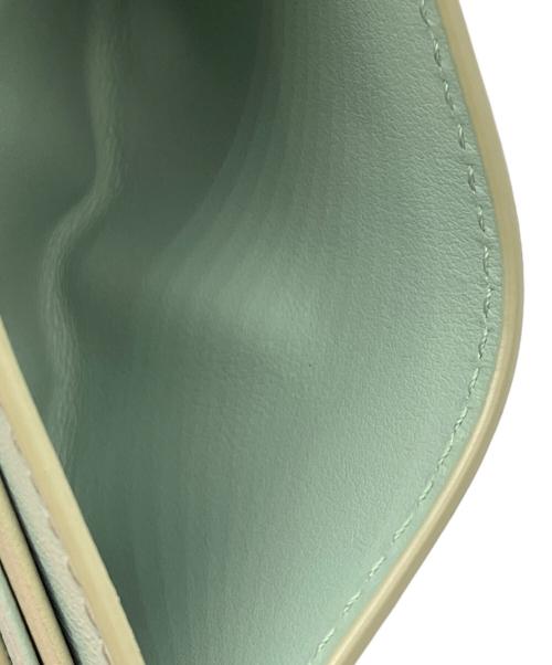 BOTTEGA VENETA（ボッテガベネタ）BOTTEGA VENETA (ボッテガベネタ) カードケース グリーンの古着・服飾アイテム