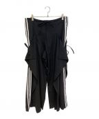 Y-3ワイスリー）の古着「W REF WO WL PNT / W リファインド ウール ワイドレグ パンツ」｜ブラック