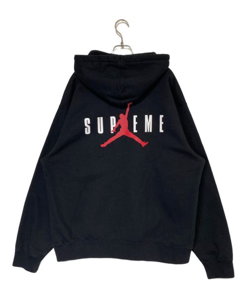SUPREME（シュプリーム）SUPREME (シュプリーム) NIKE (ナイキ) Hooded Sweatshirt ブラック サイズ:Lの古着・服飾アイテム