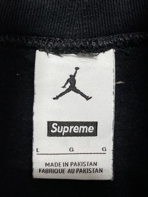SUPREME（シュプリーム）SUPREME (シュプリーム) NIKE (ナイキ) Hooded Sweatshirt ブラック サイズ:Lの古着・服飾アイテム