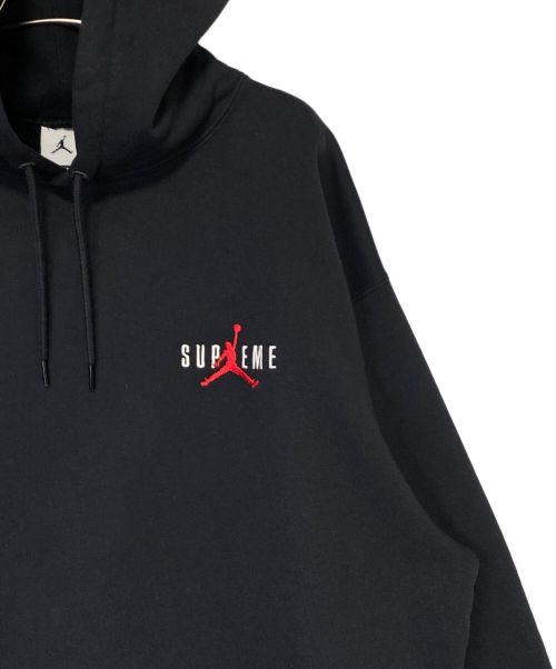 SUPREME（シュプリーム）SUPREME (シュプリーム) NIKE (ナイキ) Hooded Sweatshirt ブラック サイズ:Lの古着・服飾アイテム