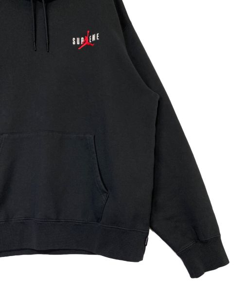 SUPREME（シュプリーム）SUPREME (シュプリーム) NIKE (ナイキ) Hooded Sweatshirt ブラック サイズ:Lの古着・服飾アイテム