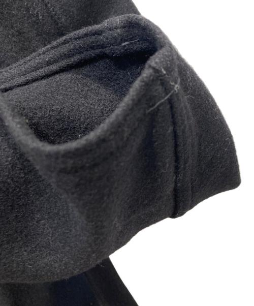 LEMAIRE（ルメール）LEMAIRE (ルメール) ラップ オーバー コート ブラック サイズ:ｓの古着・服飾アイテム