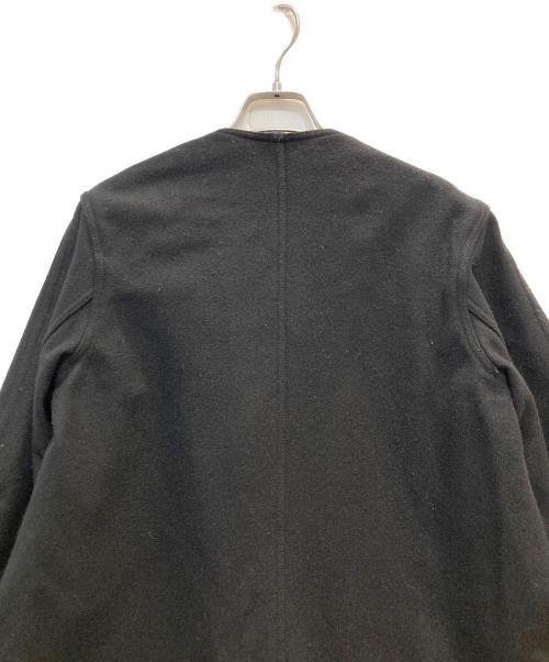 LEMAIRE（ルメール）LEMAIRE (ルメール) ラップ オーバー コート ブラック サイズ:ｓの古着・服飾アイテム