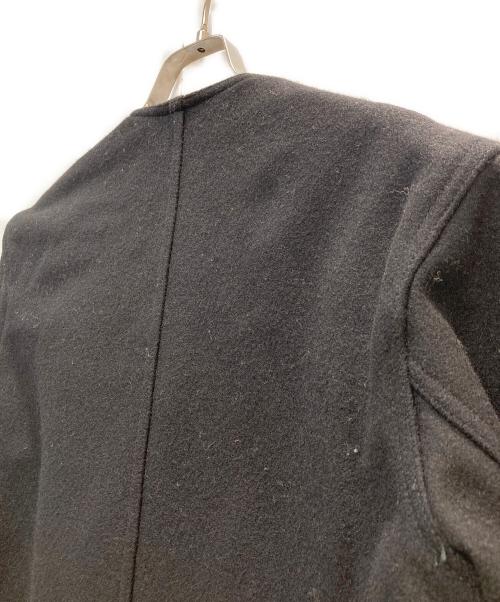 LEMAIRE（ルメール）LEMAIRE (ルメール) ラップ オーバー コート ブラック サイズ:ｓの古着・服飾アイテム