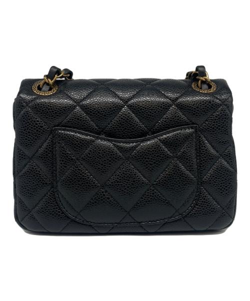 CHANEL（シャネル）CHANEL (シャネル) ミニマトラッセ CCスネーク ブラック サイズ:18.0cmの古着・服飾アイテム
