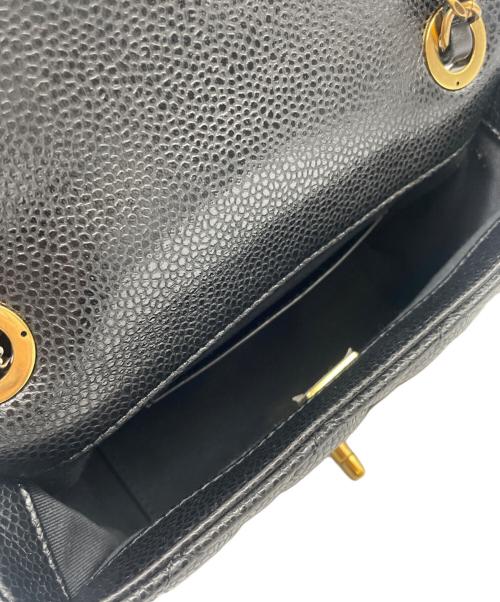 CHANEL（シャネル）CHANEL (シャネル) ミニマトラッセ CCスネーク ブラック サイズ:18.0cmの古着・服飾アイテム