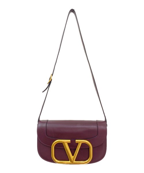 VALENTINO（ヴァレンティノ）VALENTINO (ヴァレンティノ) スーパーVeeクロスボディバッグ ローズの古着・服飾アイテム