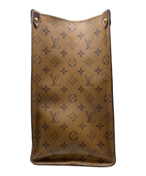 LOUIS VUITTON（ルイ ヴィトン）LOUIS VUITTON (ルイ ヴィトン) オンザゴーGM モノグラム・ジャイアント・リバース ブラウン サイズ:GMの古着・服飾アイテム