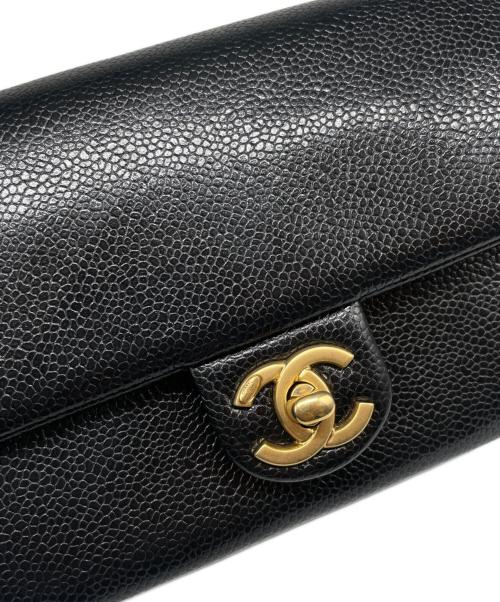 CHANEL（シャネル）CHANEL (シャネル) ミニフラップバッグ ブラックの古着・服飾アイテム