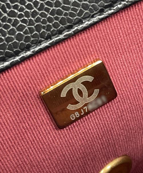 CHANEL（シャネル）CHANEL (シャネル) ミニフラップバッグ ブラックの古着・服飾アイテム