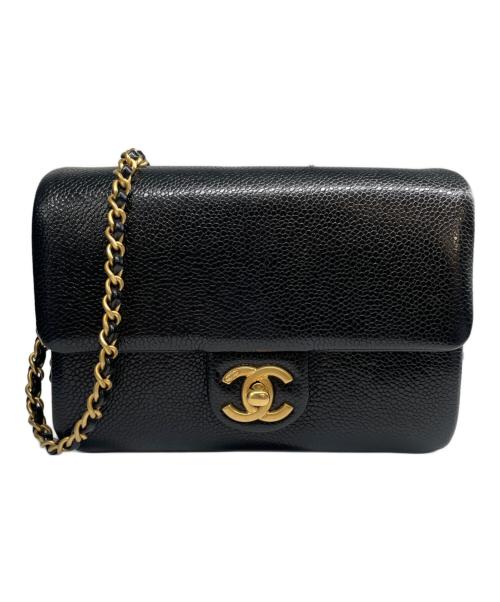 CHANEL（シャネル）CHANEL (シャネル) ミニフラップバッグ ブラック サイズ:ミニ/miniの古着・服飾アイテム