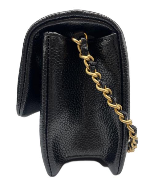 CHANEL（シャネル）CHANEL (シャネル) ミニフラップバッグ ブラック サイズ:ミニ/miniの古着・服飾アイテム