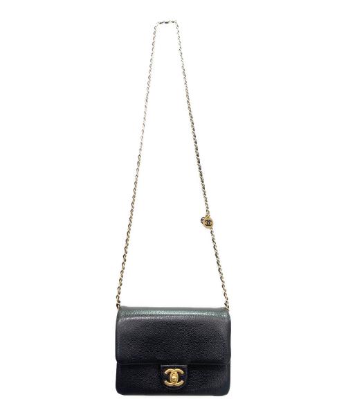 CHANEL（シャネル）CHANEL (シャネル) ミニフラップバッグ ブラック サイズ:ミニ/miniの古着・服飾アイテム