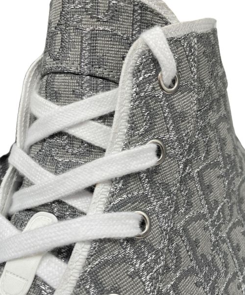 Christian Dior（クリスチャン ディオール）Christian Dior (クリスチャン ディオール) B23 HTDO JACQUARD グレー×ホワイト サイズ:SIZE45の古着・服飾アイテム