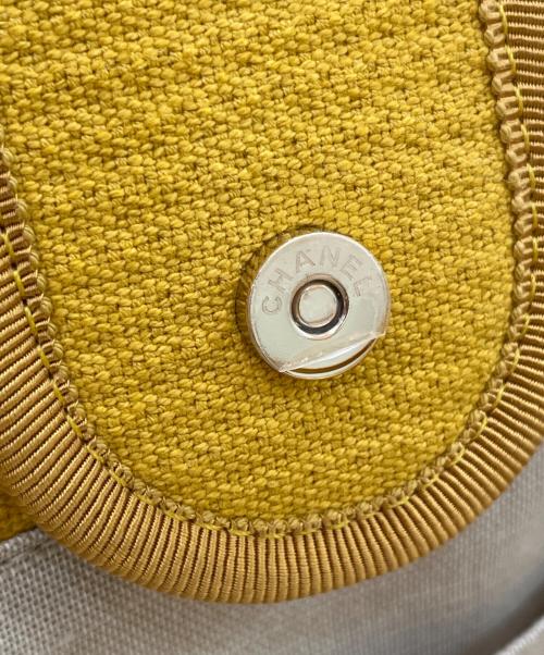 CHANEL（シャネル）CHANEL (シャネル) ドーヴィル MM イエロー サイズ:MMの古着・服飾アイテム