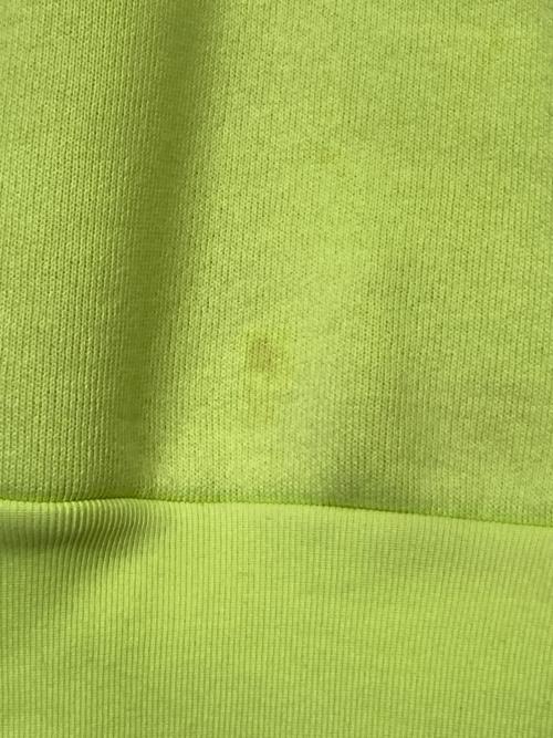 BALENCIAGA（バレンシアガ）BALENCIAGA (バレンシアガ) WFPロゴプリントフーディー 黄緑 サイズ:XXSの古着・服飾アイテム