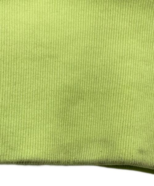 BALENCIAGA（バレンシアガ）BALENCIAGA (バレンシアガ) WFPロゴプリントフーディー 黄緑 サイズ:XXSの古着・服飾アイテム