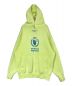 BALENCIAGA（バレンシアガ）の古着「WFPロゴプリントフーディー」｜黄緑