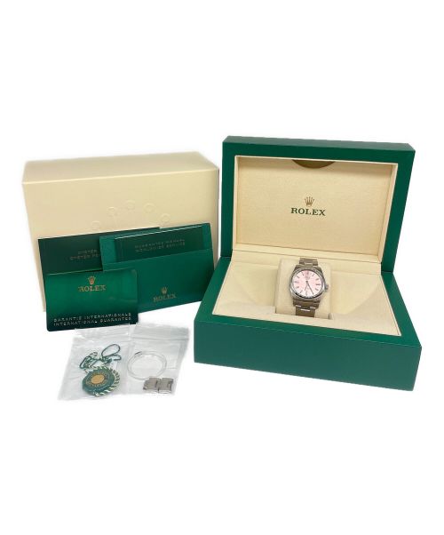 ROLEX（ロレックス）ROLEX (ロレックス) オイスターパーペチュアル Ref.124200 ピンク サイズ:34の古着・服飾アイテム