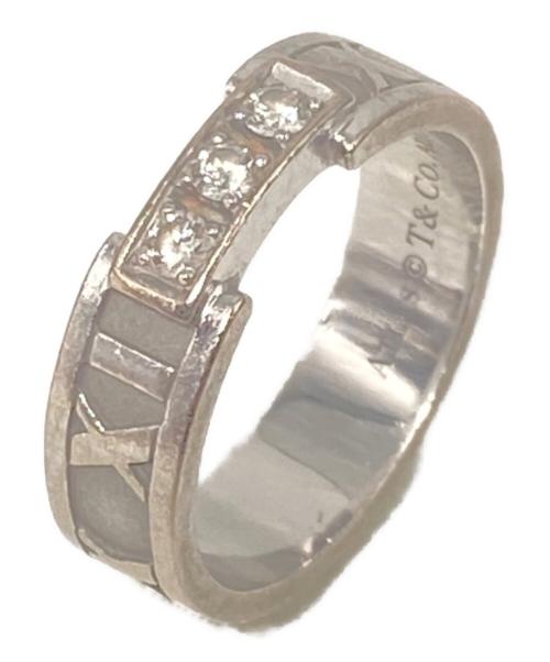 TIFFANY & Co.（ティファニー）TIFFANY & Co. (ティファニー) ATLAS Ring（アトラス 3Pダイヤモンドリング） サイズ:13号の古着・服飾アイテム