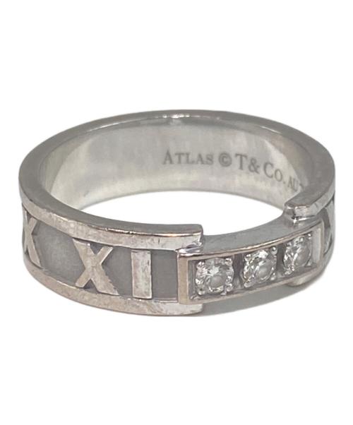 TIFFANY & Co.（ティファニー）TIFFANY & Co. (ティファニー) ATLAS Ring（アトラス 3Pダイヤモンドリング） サイズ:13号の古着・服飾アイテム