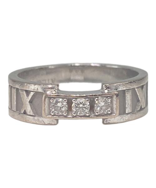 TIFFANY & Co.（ティファニー）TIFFANY & Co. (ティファニー) ATLAS Ring（アトラス 3Pダイヤモンドリング） サイズ:13号の古着・服飾アイテム