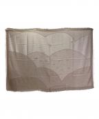 Cartierカルティエ）の古着「大判コットンシルクストール」｜ベージュ