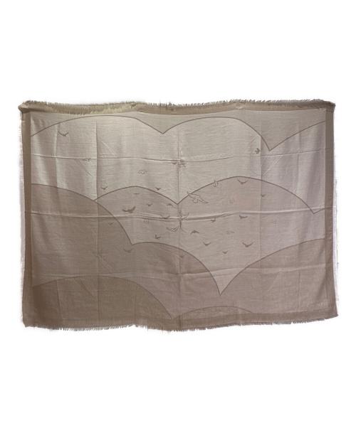 Cartier（カルティエ）Cartier (カルティエ) 大判コットンシルクストール ベージュ サイズ:-の古着・服飾アイテム