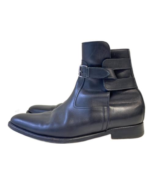 HERMES（エルメス）HERMES (エルメス) ショートジョッキーブーツ ブラック サイズ:42の古着・服飾アイテム