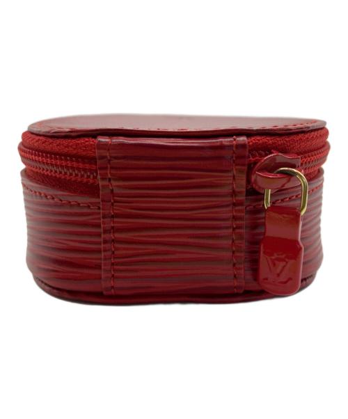 LOUIS VUITTON（ルイ ヴィトン）LOUIS VUITTON (ルイ ヴィトン) エピ ジュエリーケース エクランビジュー レッドの古着・服飾アイテム