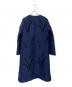 Mame Kurogouchi (マメクロゴウチ) 草花刺繍ジャガードコート ブルー サイズ:1：38000円